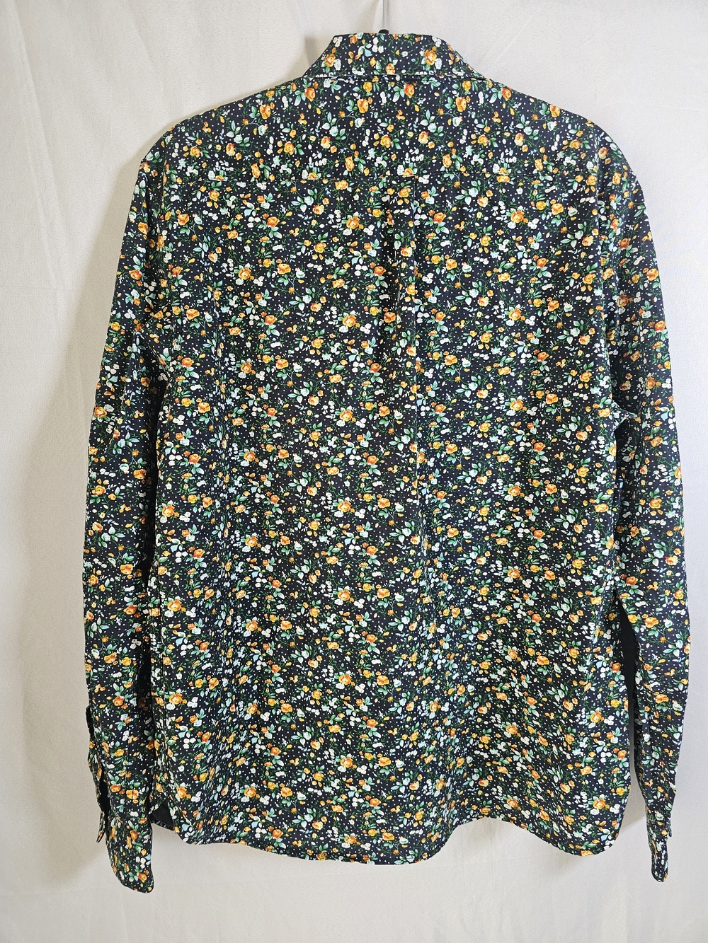 Cactus Man Ricky Singh 100% Cotton Long Sleeve Floral Pattern Shirt Size XL - Picture 4 of 13
